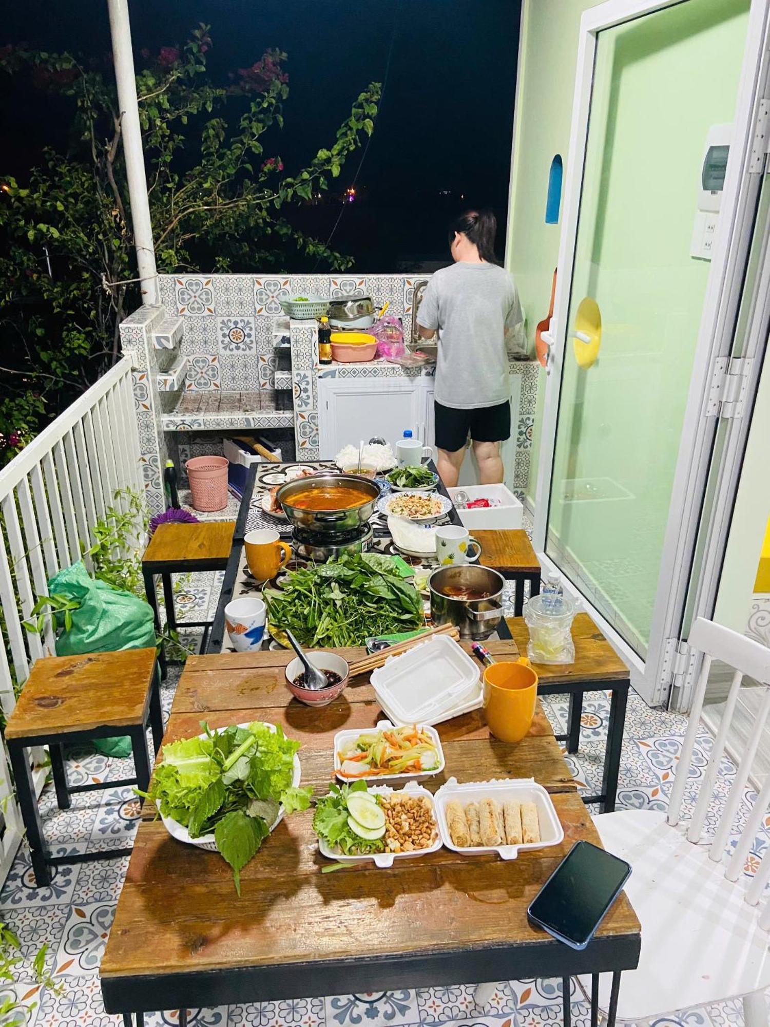 Gio Homestay And Coffee Ap Khanh Phuoc 外观 照片